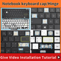 Replacement Keycap Key cap Hinge for Asus Vivobook S14 S433 S433E S433F S433J X421E X421F X421J M433 M433I,E410 E410M Keyboard