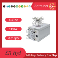 Antminer S21 Hyd 335T ASIC Miner Free Ship Miner Bitcion Miner Powerful miner efficient