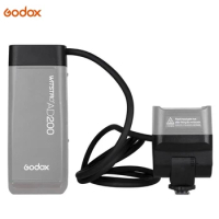 Godox EC200 AD200 Extension Flash Head with 2M Cable Portable Off-Camera Light Lamp for Godox AD200 AD200Pro Flashpoint eVOLV