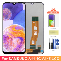 Screen for Samsung Galaxy A14 A145F A145M Lcd Display Digital Touch Screen with Frame for Samsung A14 Screen Replacement