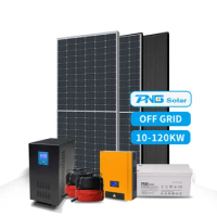 High Efficiency 10kw On Grid Hybrid Inverter Home Solar Energy Power System Generator Kits Industrial Solar Panel Price