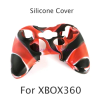 1pc Camouflage Soft Silicone Cover Skin Protective Case For XBOX360 Xbox 360 Wireless Controller
