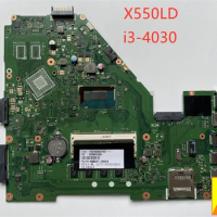 USED Laptop Motherboard X550LD For ASUS X550LD with I3-4030 cpu Fully Tested to Work Perfectly