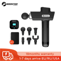 Booster M2-D Professional Powerful Massage Gun LCD Touch Control 30 Adjustable Levels Body Neck Back Massager for Gym Fitness