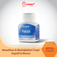 Konilife Focus Food Supplement Botol 30 Meningkatkan Daya Ingat, Halal