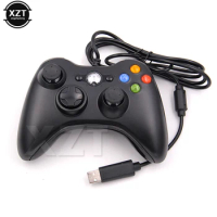 For Xbox 360 USB Wired Controller PC Joypad Gamepad Console for PC Win7/8/10 System Game Joystick
