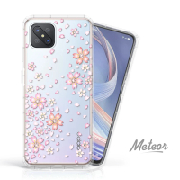 【Meteor】OPPO Reno4 Z 奧地利彩鑽空壓防摔手機殼(櫻花)