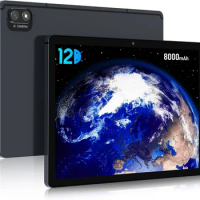 10 Inch Android 12 Gaming Tablet -FHD Display 8GB RAM Tablet 256GB 4G LTE Tablets, 1280*800 IPS, 13MP Camera, 2.4G+4G WiFi