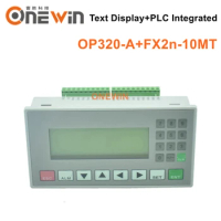 OP320-A Text Display PLC All In One With Programmable Controller Integrated FX2N-10MT