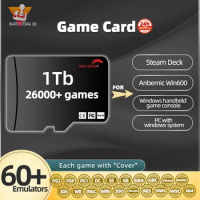 TF Game Card SSD For Anbernic Win600 Steam Deck Memory Retro Games Portable Handheld Plug&amp;Play Batocera 38 System PS2 3DS 2T 1T
