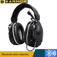 EARMOR Tactical Bluetooth Headset C51 Electronic Headset Active Shooter Earmuffs Hearing Protection Bluetooth Earmuffs