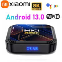 Xiaomi HK1RBOX K8S Smart TV Box Android 13 RK3528 8K HDR10 WIFI6 Android TV Box 2024 Media Player Set Top Box