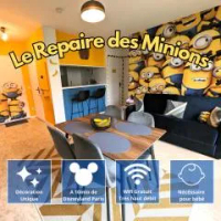 住宿 Le Repaire des Minions - 10' Disney - Familial 貝利羅曼維利而