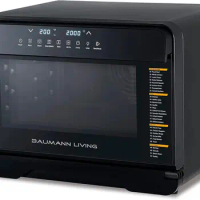 Baumann Living Multifunction Air Fryer Steam Oven Convection Countertop All-in-One Appliance.