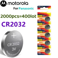 2000pcs original For Panasoni CR2032 battery Button Cell car remote control battery cr2032 lithium battery for watch