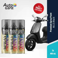 AUTOGARD BUNDLE AG Black 21 Hitam X3 Cat Semprot Pilok