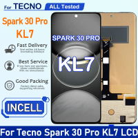 จอแสดงผล LCD, 6.78 นิ้ว incell, สำหรับ Tecno Spark 30 Pro kl7, ชุดตัวเลขหน้าจอสัมผัส, ชิ้นส่วนทดแทนส