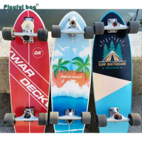 Playful Bag 32inch professional skateboard Fashion pattern Maple board High quality surf skate board CX7 skateboard trucks AMA95