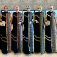 VA - ALEXSYA DRESS DAILY hikmat Turki mix jetblack jaguar premium Batik Fit