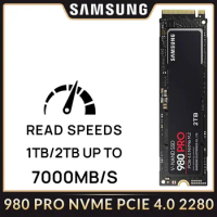 SAMSUNG 980 Pro SSD 2TB 1TB 500G NVMe PCIe 4.0 M.2 2280 Disk Drives for PS5 PlayStation5 Laptop Mini PC Notebook Gaming Computer