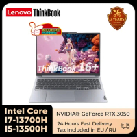 New Lenovo ThinkBook 16+ Laptop i7-13700H/i5-13500H Intel Iris Xe 16G/32GB 512G/1T/2TB SSD 16" 2.5K IPS Screen Computer Notbook
