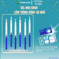 NGUYEN QUANGs Gel nha khoa làm trắng răng an toàn tại nhà với máy làm trắng răng Smile Kit