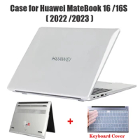 High-end Laptop Case for 2023 Huawei Matebook 16S 16'' Anti-fall Anti-scratch Protective Shell Cover for MateBook 16 2022 Funda
