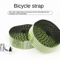 Bike Handlebar Tape Sponge Road Bicycle Handle Bar Straps Breathable Anti-slip Cycling Racing Fixed Gear Belt