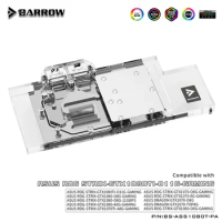 Barrow GPU Water Block For ASUS ROG STRIX GTX1080TI/1080/1070TI/1070/1060 Graphics Card Cooler 5V ARGB 3PIN AURA SYNC