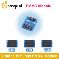 Orange Pi 5 Plus EMMC Module 32GB 64GB 256GB 3D NAND Fast Read Write Speeds for Orange Pi 5 Plus Tablet PC OTT Smart Phone TV