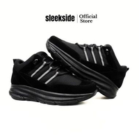 Owen Sepatu Sneakers Casual Pria Wanita 43 hitam