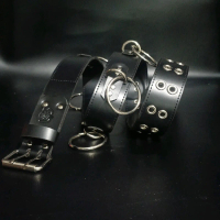 Sabuk Ring Belt Spike Model Terbaru - 6 Pcs Total Ring, Panjang 110cm, Lebar 3,7cm