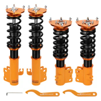 24 Ways Adjustable Damper Lowering Coilovers For Subaru Forester SF5 1998-2002 Coilovers Suspension Struts