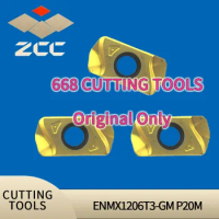 Free Shipping ZCCCT 10pcs/lots ENMX1206T3-GM P20M P20T YB9320 cnc carbide turning inserts