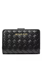 Michael Kors Jet Set Medium Woven Wallet