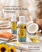 Salmon oil Omega Plus Ukuran 100ml | 1 Dus (isi 6 Pcs)
