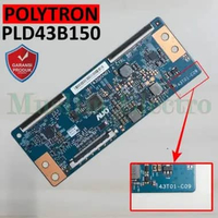 Tcon LED TV Polytron PLD43B150 43B150 T430HV01.A CTRL BD