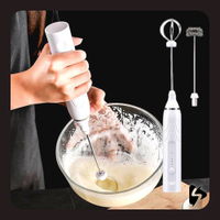 【台灣現貨】電動奶泡機 奶泡器 打蛋器 電動奶泡器 調酒器具 調酒工具 蛋白攪拌器