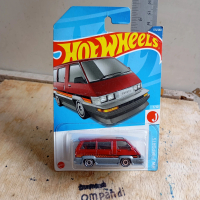 hot wheels toyota van red edition