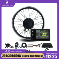 250W350W500W Electric Bicycle Conversion Kit Front Hub Wheel Motor 16'20'24'26'27.5'28'29Inch700C Cycling Accessories