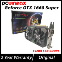 PCWINMAX GeForce GTX 1660 Super 6GB Graphics Cards GDRR6 192Bit PCIE 3.0X16 Computer Gaming Gpu 1660