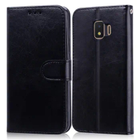 For Samsung Galaxy J2 Core Case Soft Tpu Wallet Leather Flip Case for Samsung J2 Core SM-J260F for Coque Samsung J2 Phone Case