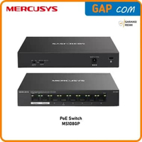 Mercusys 5-Port Gigabit with 4-Port PoE+ | 8-Port Gigabit with 7-Port PoE+ Desktop Gigabit Switch Hu