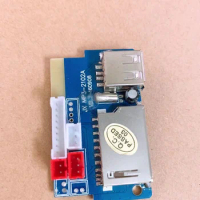 5V Power Supply Square Dance Battery Speaker USB Board with Bluetooth Left and Right Card Structure 