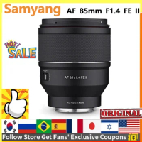 Samyang 85mm F1.4 EF II Auto Focus Camera Lens DLSM AF Motor Full Frame Lente for SonyE Sony E
