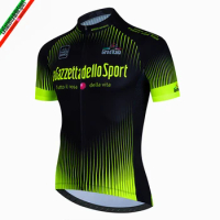 2024 Tour Giro d'Italia Men's AERO Bicycle Jersey lightweight Mtb Seamless Process Bike Cycling Clothing Shirt Maillot Ciclismo