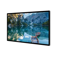 32 inch Slim Indoor Flat Screen TV Wall Mount LCD Digital Signage for Advertising instore display