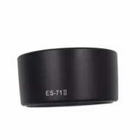 ES-71II Lens Hood 50mm For CANON EF 50mm f/1.4 USM Block Rain Wind Snow Camera Accessories Lens Hoods Dropshipping