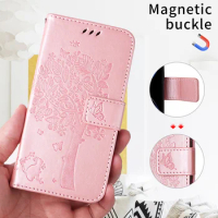 2024 Чехол для Flip PU Leather Case For Samsung Galaxy J2 Pro J4 J6 Plus 2018 J2Pro J4Plus Wallet Phone Cover Book Coque Card Sl