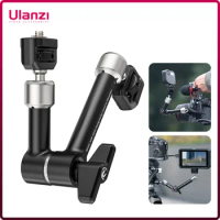 Ulanzi HD01 10" Magic Arm Adjustable Articulating Magic Arm for DSLR Camera Monitor Flash LED Video Light Vlog Tripod Gimbal